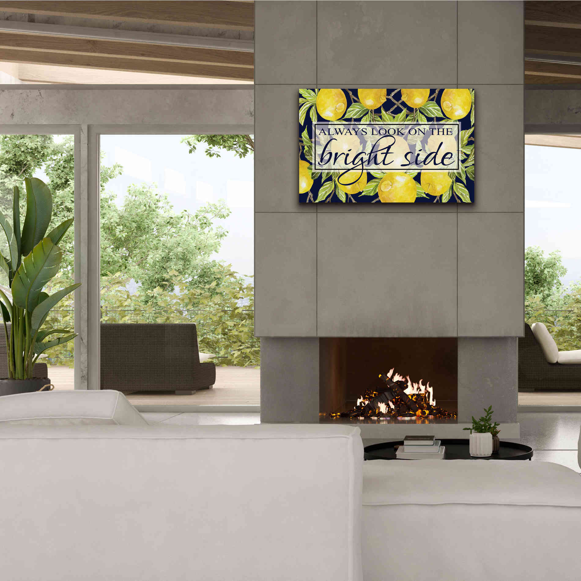 'Bright Side' by Cindy Jacobs, Canvas Wall Art,40 x 26