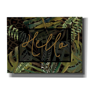 'Tropical Hello' by Cindy Jacobs, Canvas Wall Art