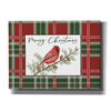 'Merry Christmas Cardinal' by Cindy Jacobs, Canvas Wall Art