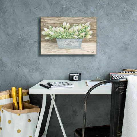Image of 'Flowers & Garden Tulips' by Cindy Jacobs, Canvas Wall Art,18 x 12