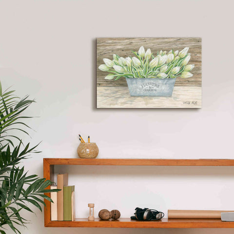 Image of 'Flowers & Garden Tulips' by Cindy Jacobs, Canvas Wall Art,18 x 12