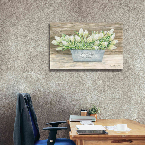Image of 'Flowers & Garden Tulips' by Cindy Jacobs, Canvas Wall Art,40 x 26