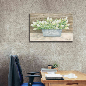 'Flowers & Garden Tulips' by Cindy Jacobs, Canvas Wall Art,40 x 26