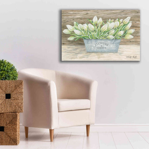 Image of 'Flowers & Garden Tulips' by Cindy Jacobs, Canvas Wall Art,40 x 26