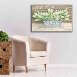 'Flowers & Garden Tulips' by Cindy Jacobs, Canvas Wall Art,40 x 26