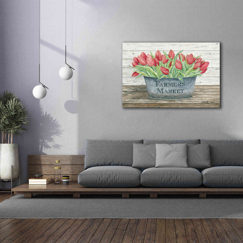 Image of 'Farmer's Market Tulips' by Cindy Jacobs, Canvas Wall Art,60 x 40