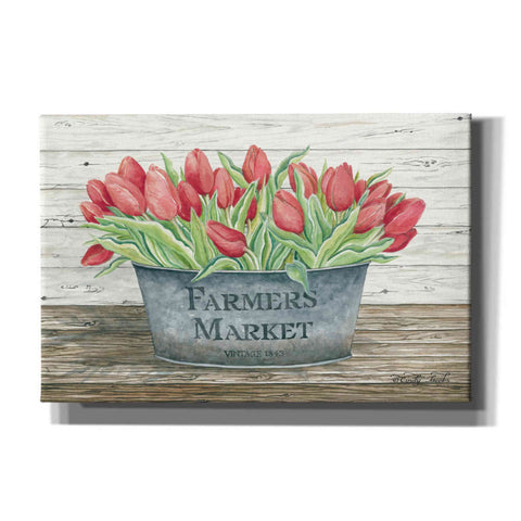 Image of 'Farmer's Market Tulips' by Cindy Jacobs, Canvas Wall Art