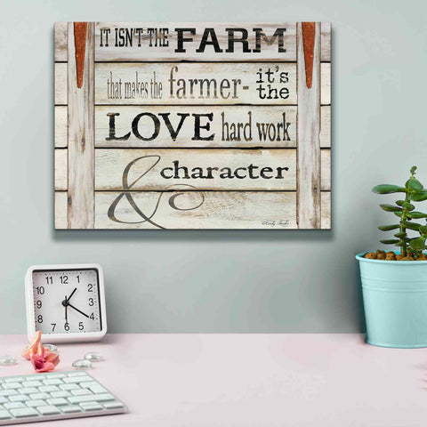 Image of 'It Isn't the Farm' by Cindy Jacobs, Canvas Wall Art,16 x 12