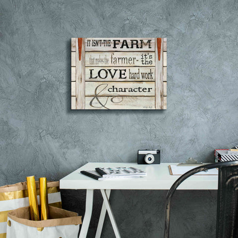 Image of 'It Isn't the Farm' by Cindy Jacobs, Canvas Wall Art,16 x 12