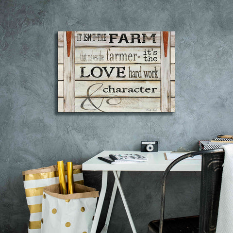 Image of 'It Isn't the Farm' by Cindy Jacobs, Canvas Wall Art,26 x 18