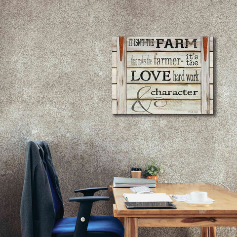 Image of 'It Isn't the Farm' by Cindy Jacobs, Canvas Wall Art,34 x 26