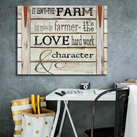 Image of 'It Isn't the Farm' by Cindy Jacobs, Canvas Wall Art,34 x 26