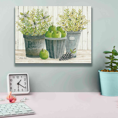 Image of 'Eucalyptus Farmer's Market' by Cindy Jacobs, Canvas Wall Art,16 x 12