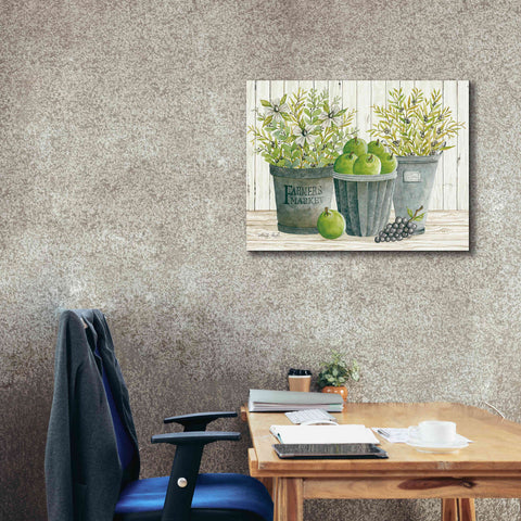 Image of 'Eucalyptus Farmer's Market' by Cindy Jacobs, Canvas Wall Art,34 x 26