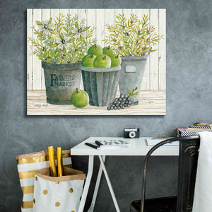 'Eucalyptus Farmer's Market' by Cindy Jacobs, Canvas Wall Art,34 x 26