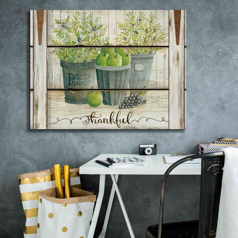 Image of 'Eucalyptus - Thankful Landscape' by Cindy Jacobs, Canvas Wall Art,34 x 26