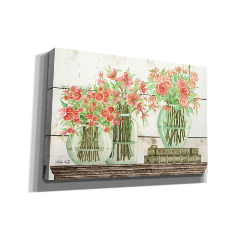 Image of 'Trio of Flowers' by Cindy Jacobs, Canvas Wall Art