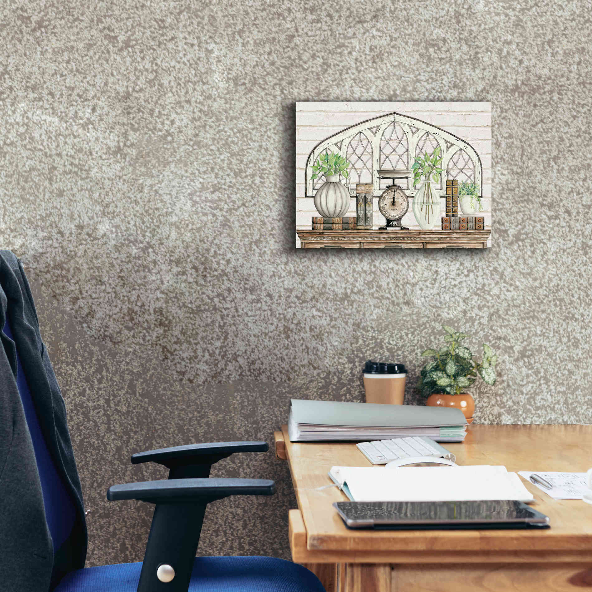 'All Things Near and Dear II' by Cindy Jacobs, Canvas Wall Art,16 x 12