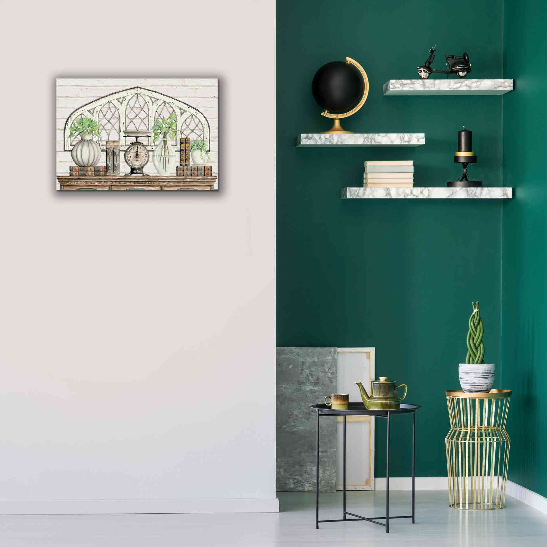 'All Things Near and Dear II' by Cindy Jacobs, Canvas Wall Art,26 x 18