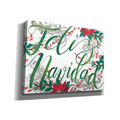 Image of 'Feliz Navidad' by Cindy Jacobs, Canvas Wall Art