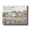 'Beautifully Simple Cotton Farm' by Cindy Jacobs, Canvas Wall Art