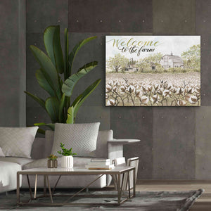 'Welcome to the Farm' by Cindy Jacobs, Canvas Wall Art,54 x 40