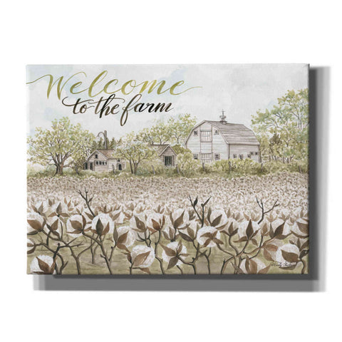 Image of 'Welcome to the Farm' by Cindy Jacobs, Canvas Wall Art