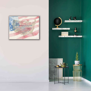 'I Stand' by Cindy Jacobs, Canvas Wall Art,34 x 26