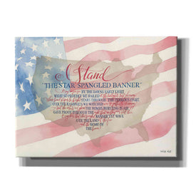 'I Stand' by Cindy Jacobs, Canvas Wall Art