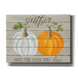 'Gather With The Ones You Love Pumpkins' by Cindy Jacobs, Canvas Wall Art