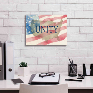 'USA Unity' by Cindy Jacobs, Canvas Wall Art,16 x 12