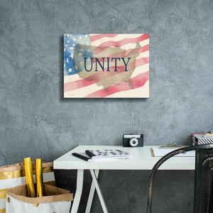 'USA Unity' by Cindy Jacobs, Canvas Wall Art,16 x 12