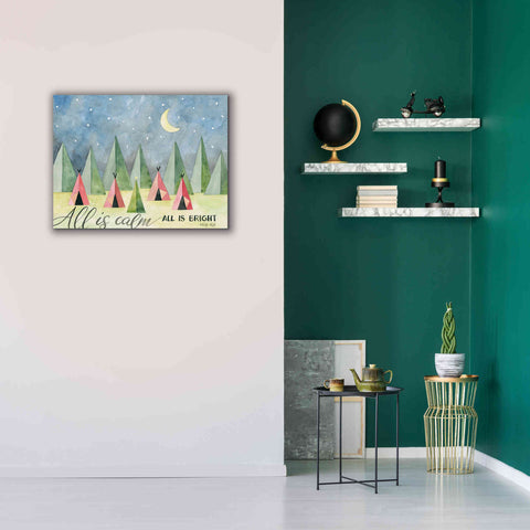 Image of 'All is Calm' by Cindy Jacobs, Canvas Wall Art,34 x 26