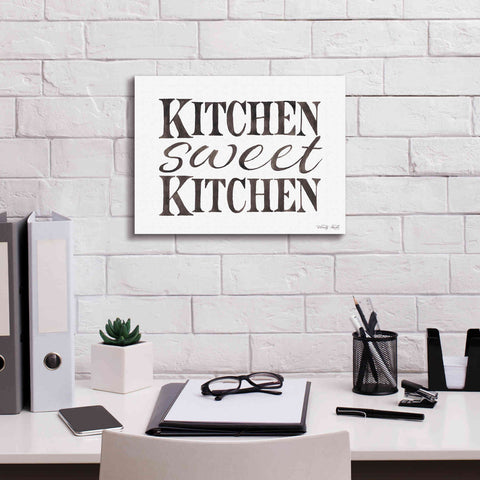 Image of 'Kitchen Sweet Kitchen' by Cindy Jacobs, Canvas Wall Art,16 x 12