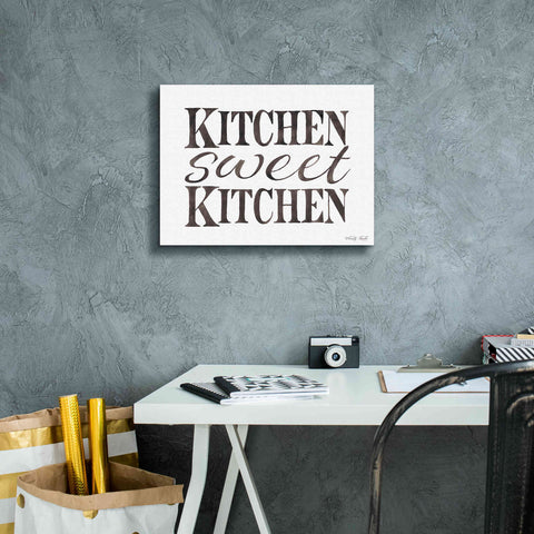 Image of 'Kitchen Sweet Kitchen' by Cindy Jacobs, Canvas Wall Art,16 x 12