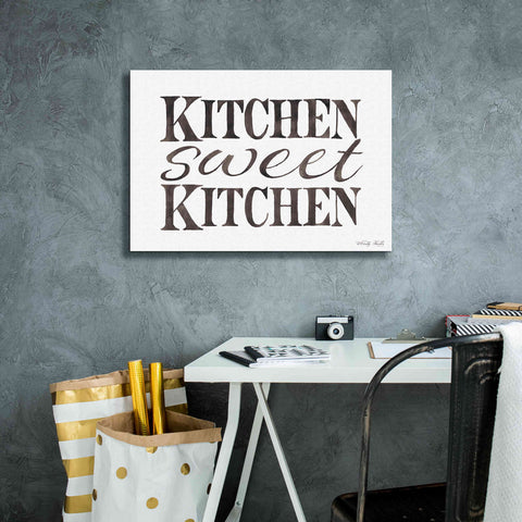 Image of 'Kitchen Sweet Kitchen' by Cindy Jacobs, Canvas Wall Art,26 x 18