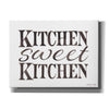 'Kitchen Sweet Kitchen' by Cindy Jacobs, Canvas Wall Art