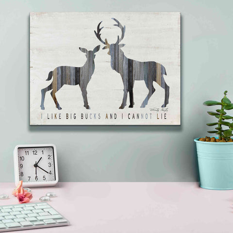 Image of 'I Like Big Bucks' by Cindy Jacobs, Canvas Wall Art,16 x 12