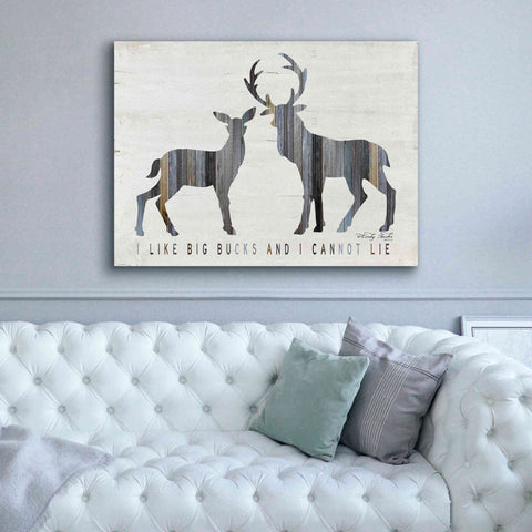 Image of 'I Like Big Bucks' by Cindy Jacobs, Canvas Wall Art,54 x 40