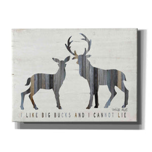 'I Like Big Bucks' by Cindy Jacobs, Canvas Wall Art