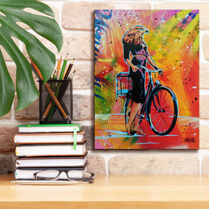 'Cycle Soaring' by AbcArtAttack, Canvas Wall Art,12 x 16