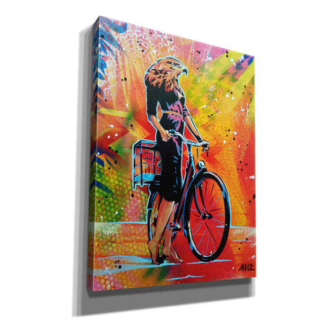 Image of 'Cycle Soaring' by AbcArtAttack, Canvas Wall Art