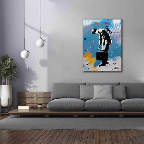 Image of 'Windup for the Wind Down' by AbcArtAttack, Canvas Wall Art,40 x 54