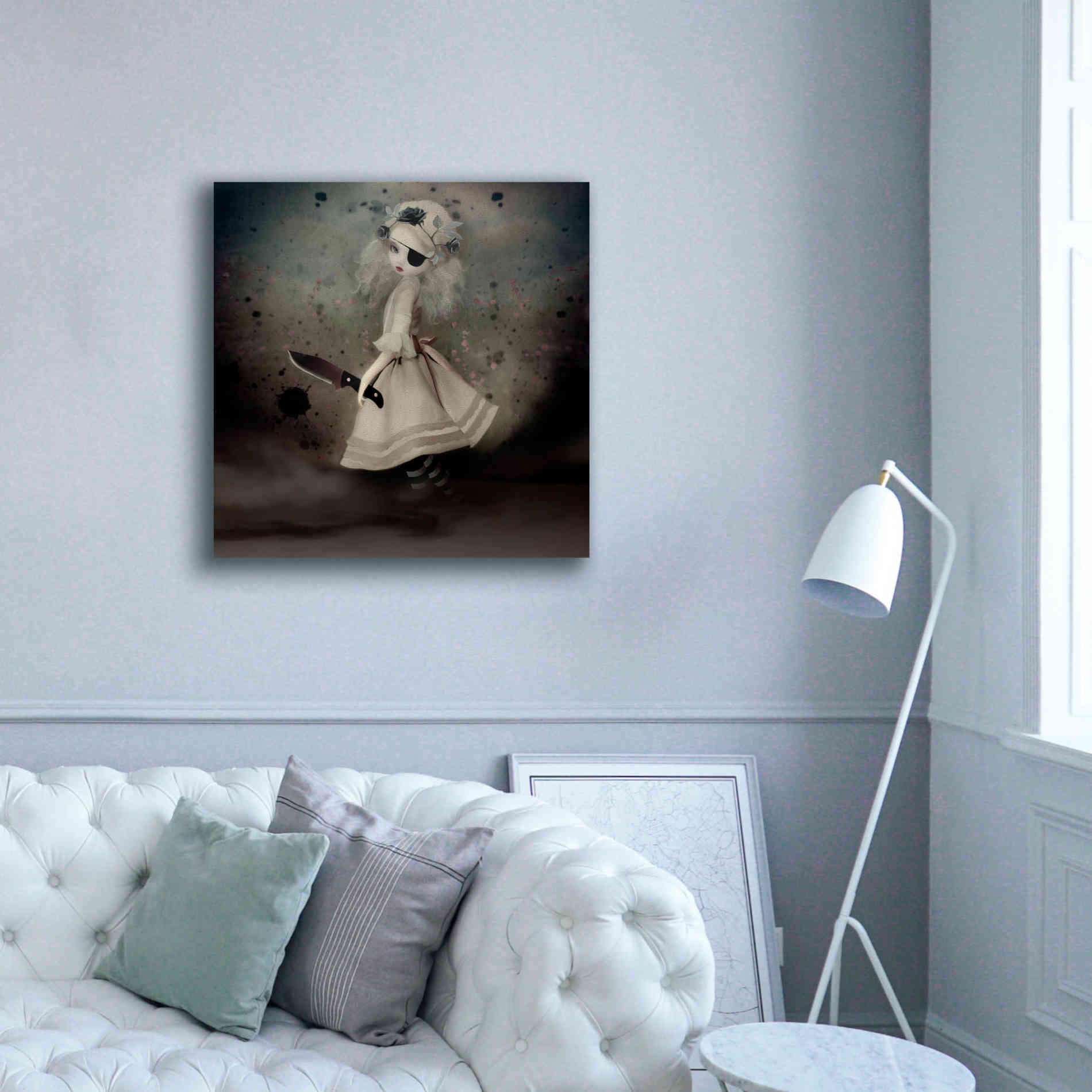 'Broken Dawn' by Art & Ghosts, Canvas Wall Art,37 x 37