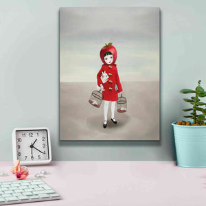 'Ruby' by Art & Ghosts, Canvas Wall Art,12 x 16