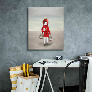 'Ruby' by Art & Ghosts, Canvas Wall Art,20 x 24