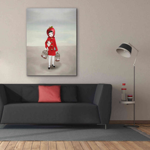 Image of 'Ruby' by Art & Ghosts, Canvas Wall Art,40 x 54