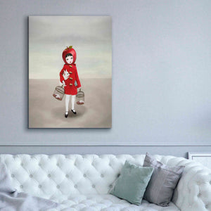 'Ruby' by Art & Ghosts, Canvas Wall Art,40 x 54