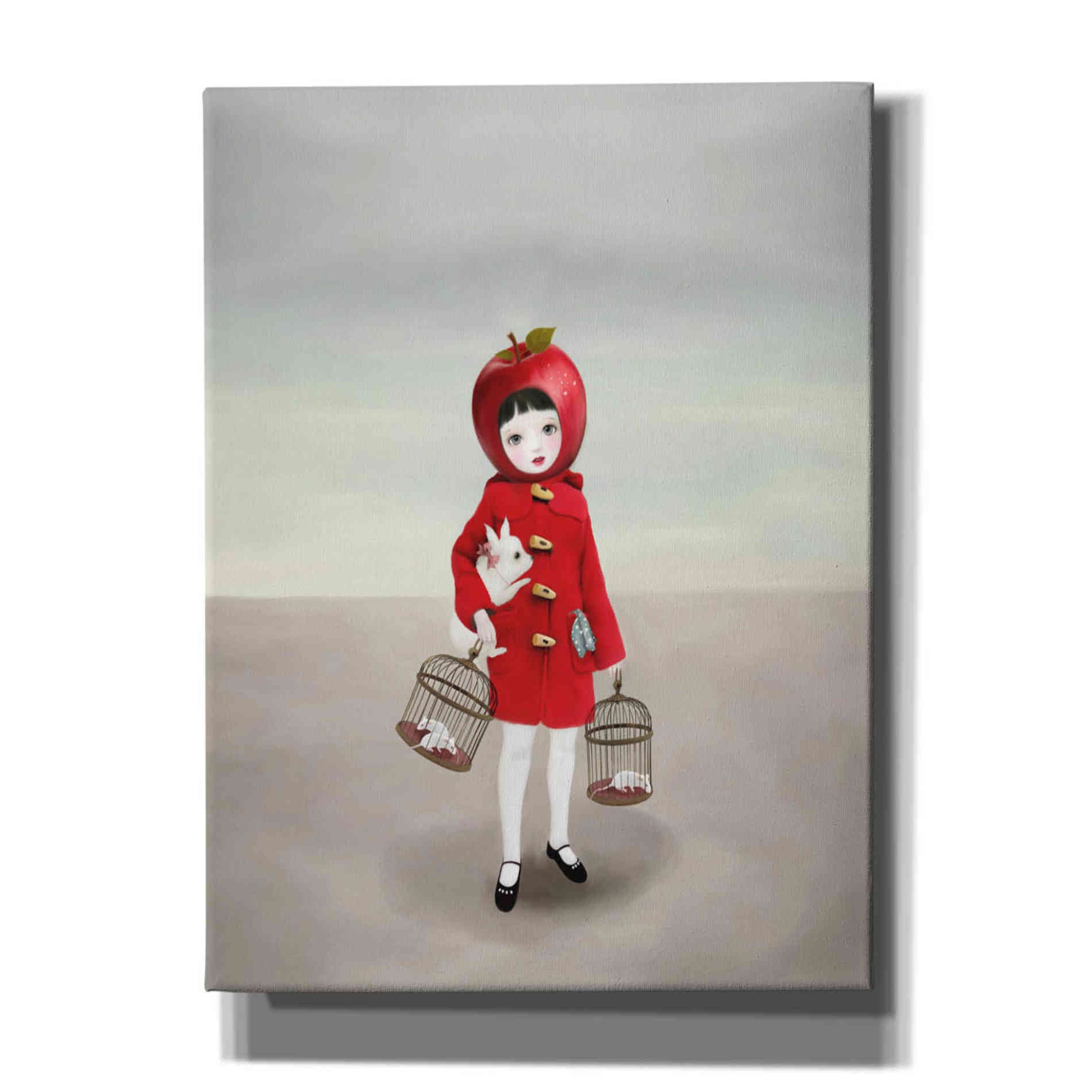'Ruby' by Art & Ghosts, Canvas Wall Art