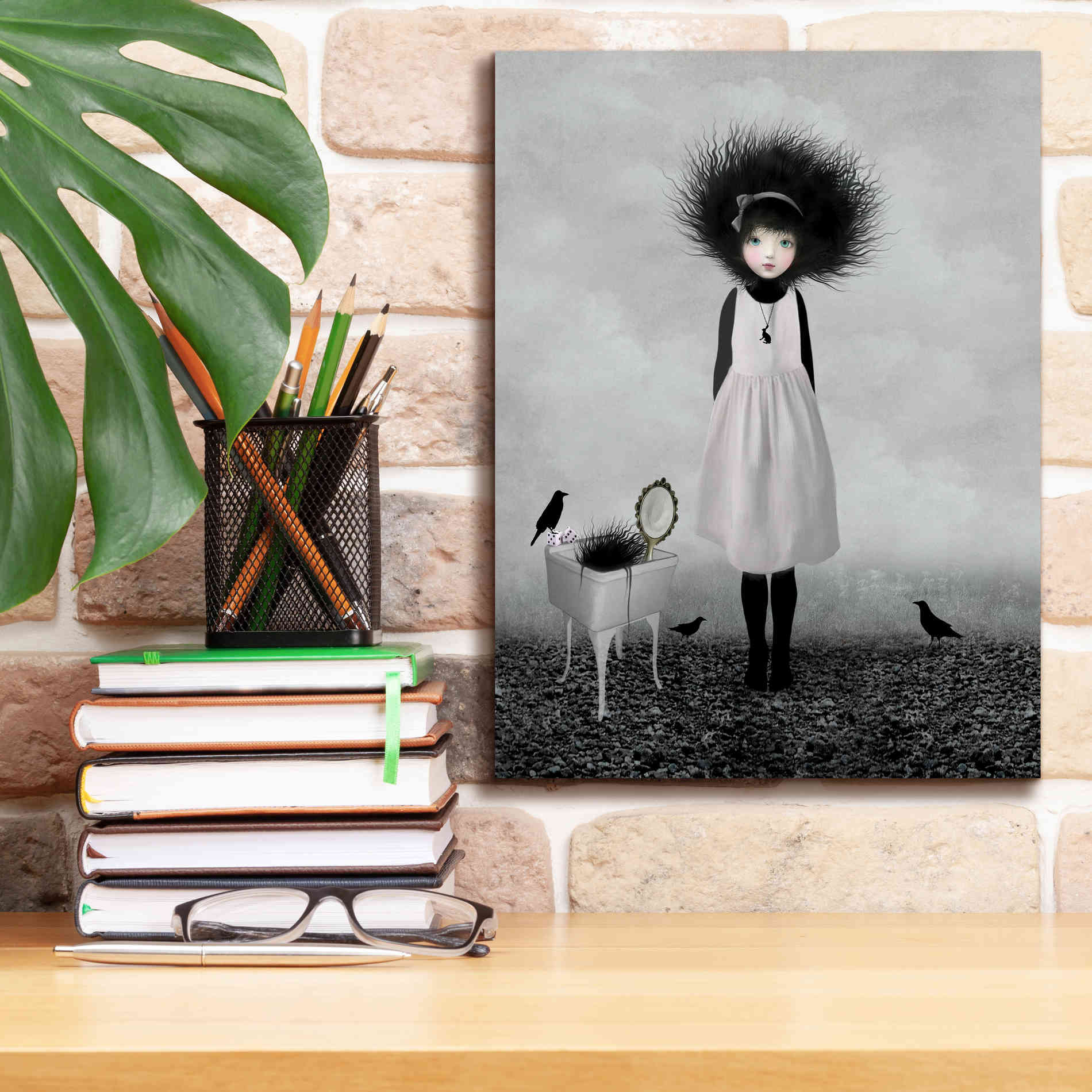 'Dulcimer' by Art & Ghosts, Canvas Wall Art,12 x 16